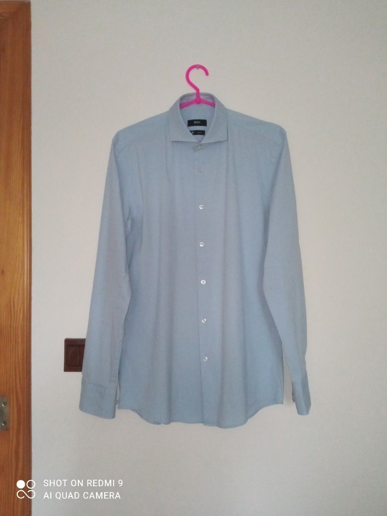 HUGO BOSS koszula męska slim fit 39