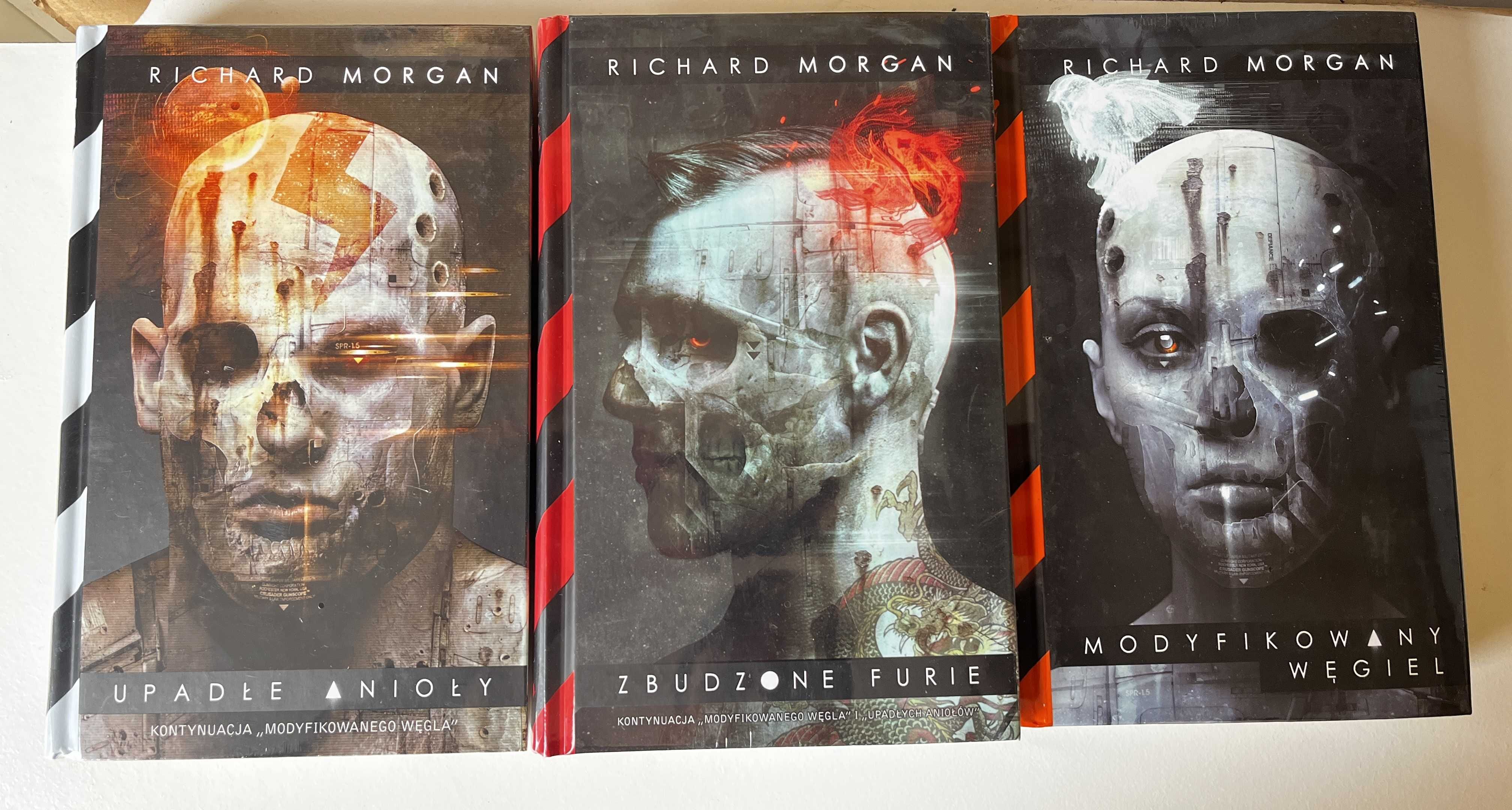 Richard Morgan Takeshi Kovacs  Modyfikowany węgiel nowe folia 1-3