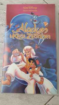 Aladyn i król złodziei, Disney kaseta VHS, vintage, lata 90te