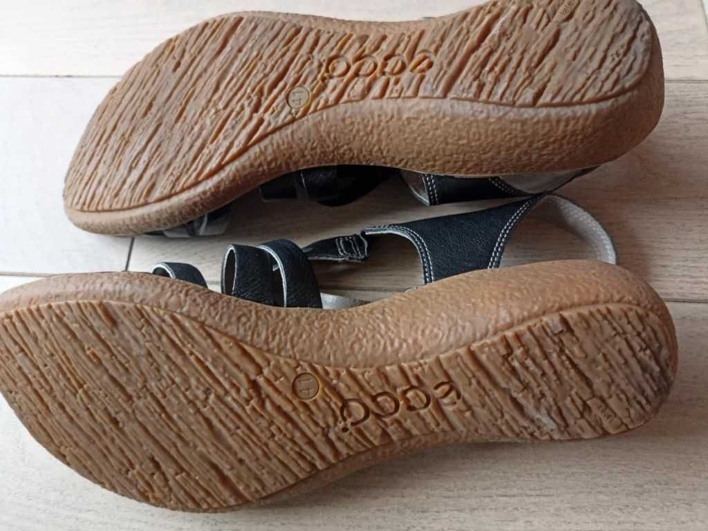Ecco sandały damskie skórzane