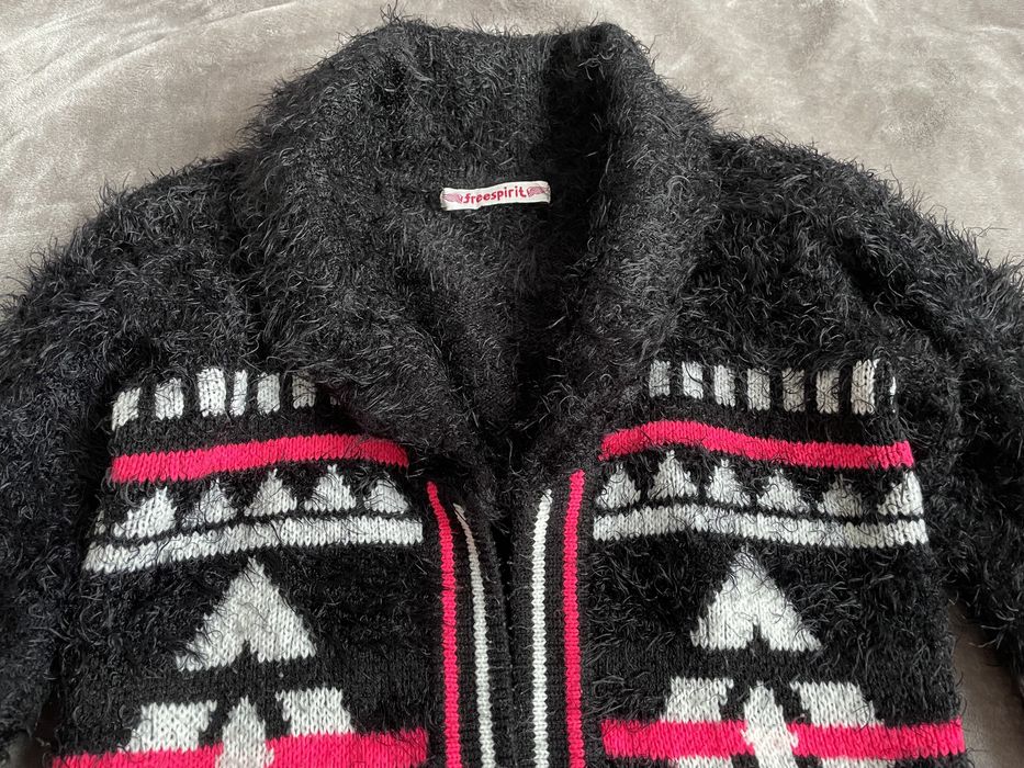 Черный кардиган, кофта на 7 - 10 лет