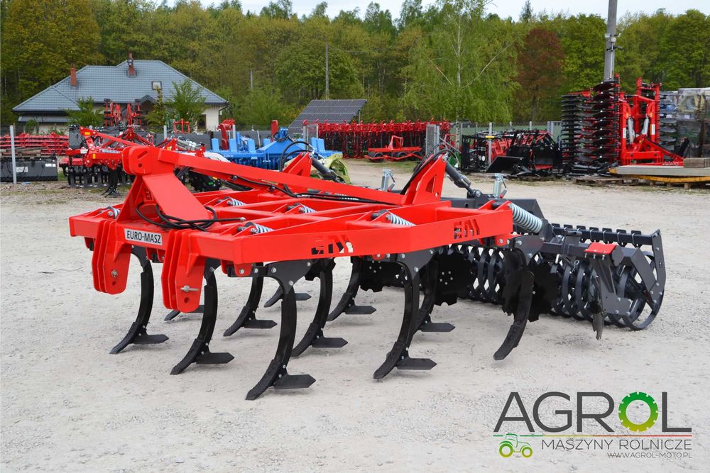 Agregat bezorkowy 2,5m APOC podorywkowo-orkowy 3,0m daszkowy Euro-Masz