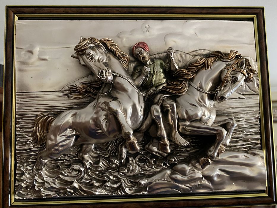 Quadro de vidro para sala