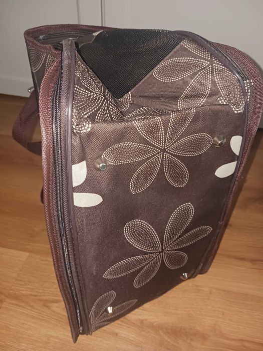 Transporter dla kota, bezpieczny, na suwak, elastyczny i praktyczny