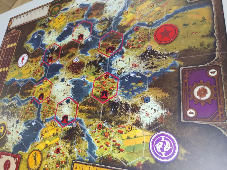 Scythe MAPA Podstawowa Oryginalna Phalanx / Plansza Scythe | NOWA