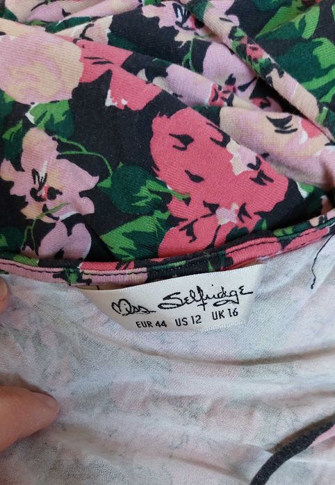 Kombinezon Miss Selfridge 44 46 kwiaty letni