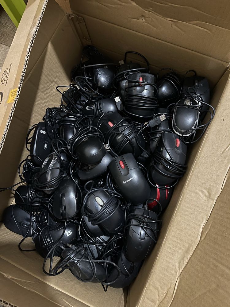Мышки usb полностью рабочие по шт или опт