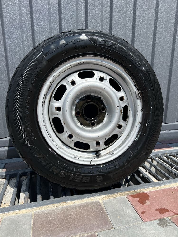 Оригінал запаска vw колесо шина 185 70 r14 4 100