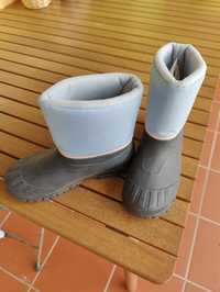 Botas de neve criança tamanho 34-35