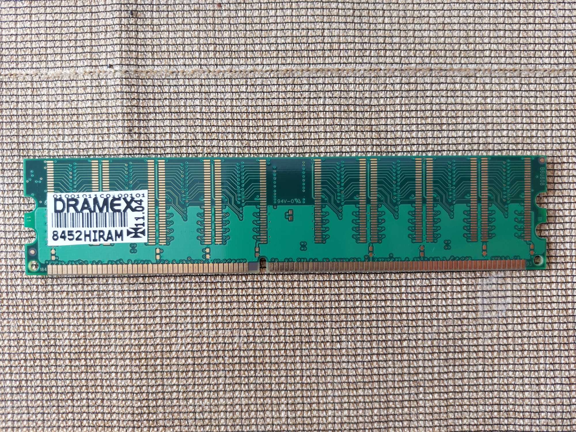 Pamięć RAM 256 MB, DDR, 2 kostki Kingstone - w pełni sprawne!