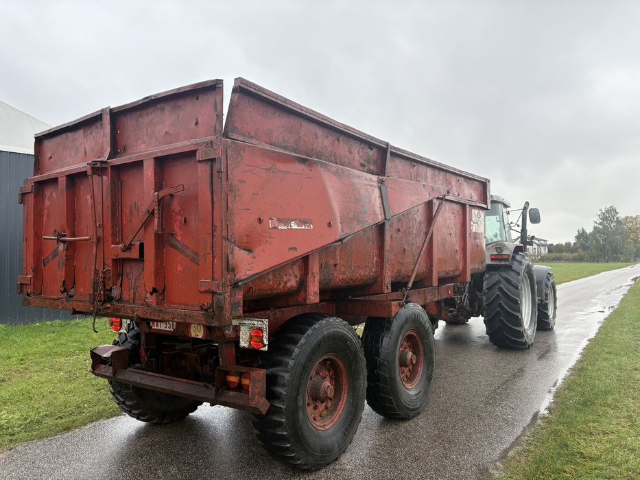 Przyczepa skorupowa wywrotka tandem 10/12t