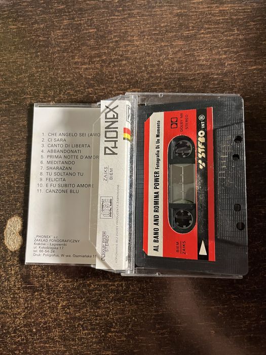 Kaseta magnetofonowa Al Bano & Romina Power – Amore Mio Phonex