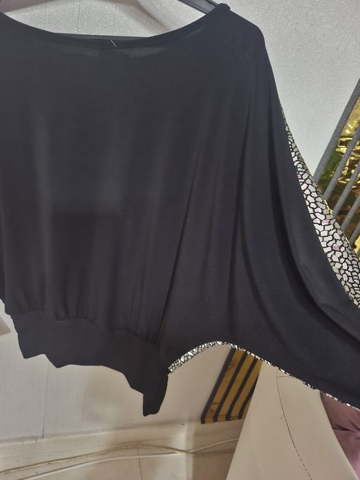 Bluzka cekinowa  bawełniane