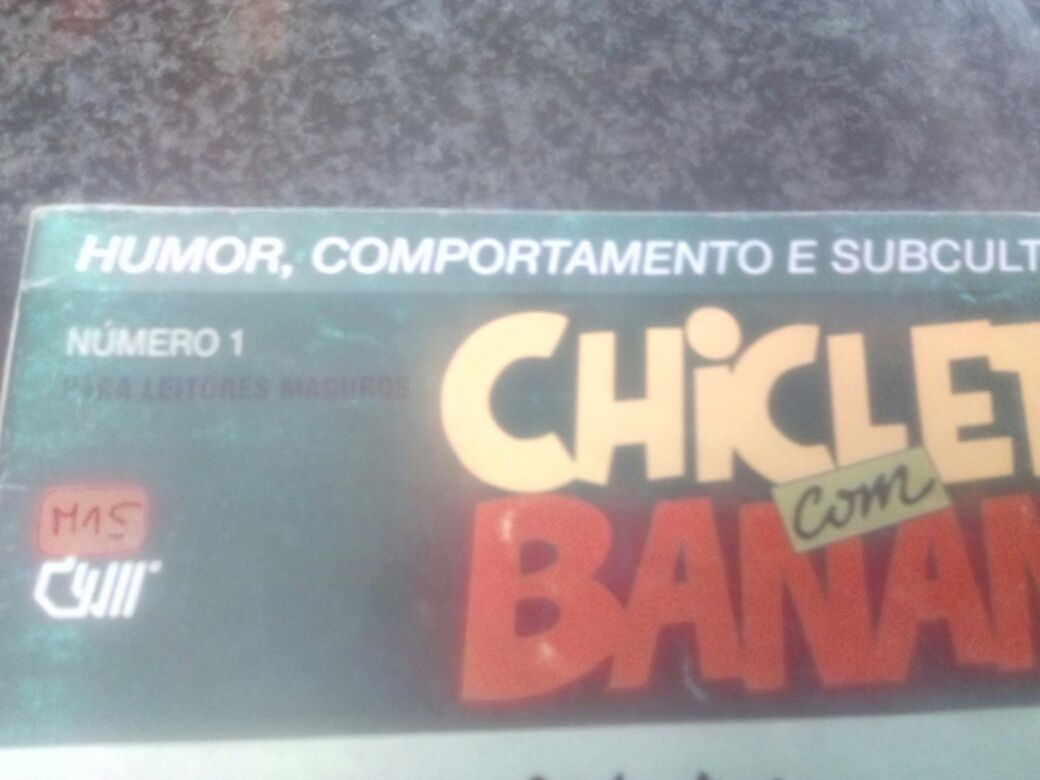 Numero 1 da revista BD Chiclete com Banana