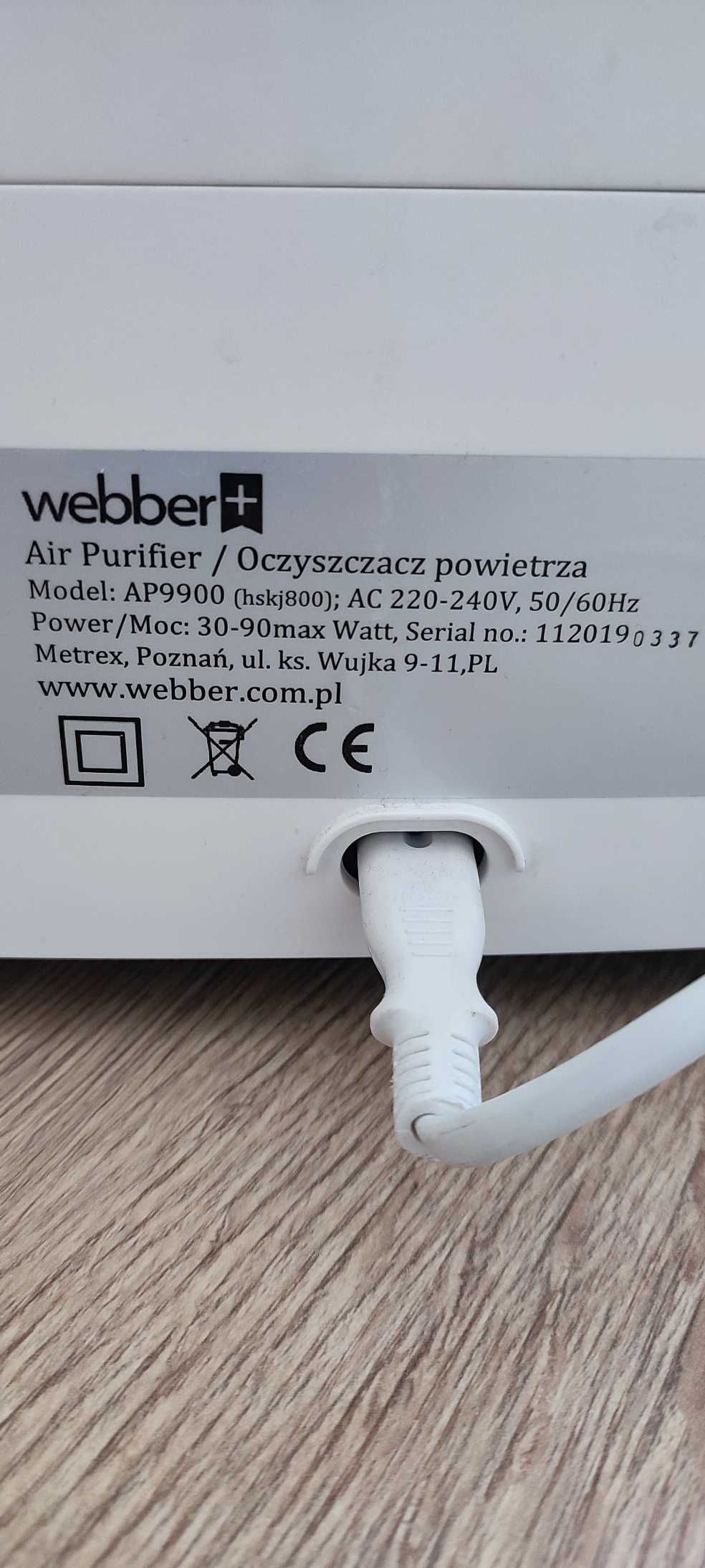 Oczyszczacz powietrza WEBBER+ AP9900