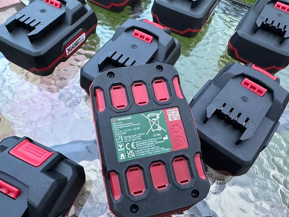 Батареї Parkside 20V