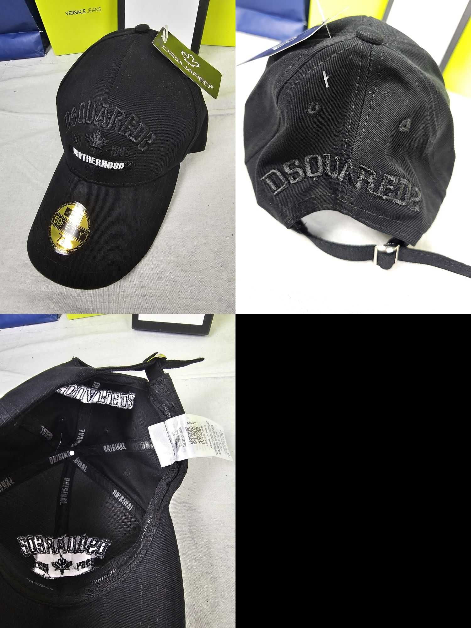 Czapka z daszkiem dsquared2 nowe regulowane dsq Lato