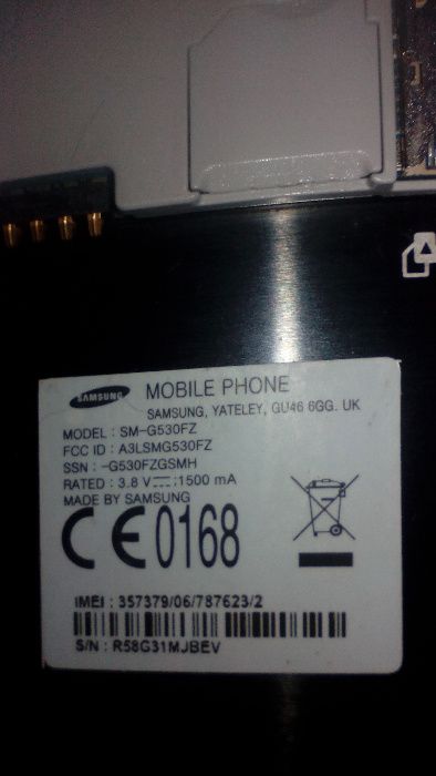 Sprzedam telefon na części Samsung Galaxy Grand Prime SM-G530FZ