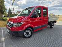 Volkswagen CRAFTER 7 OSÓB BRYGADÓWKA DOKA PODWÓJNA KABINA  *Klimatyzacja *Serwisowany *Tempamat *Radar *FV 23%