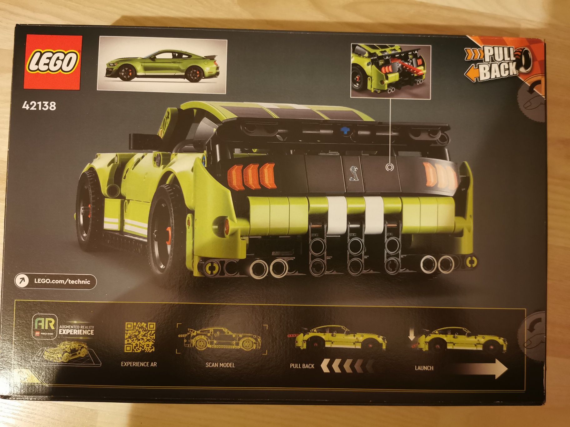 Nowe LEGO Technic 42138 Ford Mustang Shelby GT500 nowy