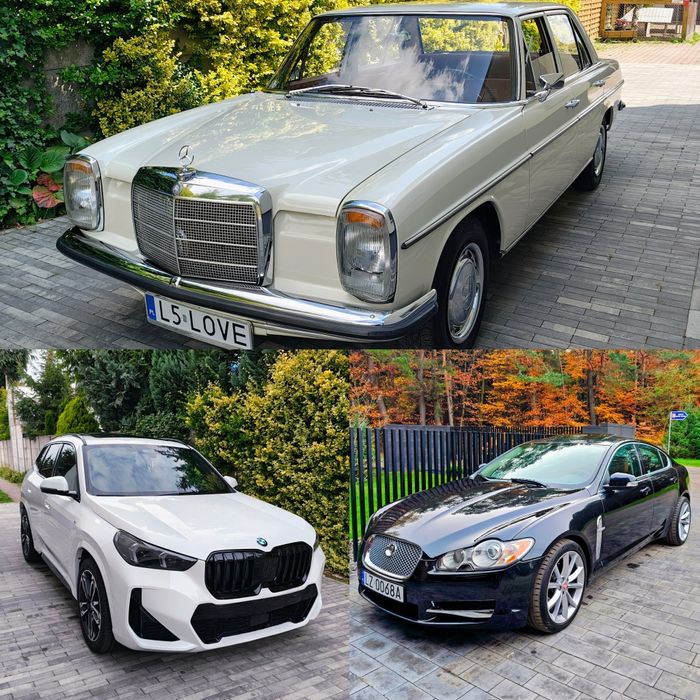 Wynajem samochodu z kierowcą - zabytkowy Mercedes do ślubu. L5 LOVE