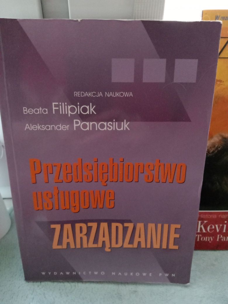 Przedsiębiorstwo usługowe , zarządzanie , B.Filipiak , A.Panasiuk.