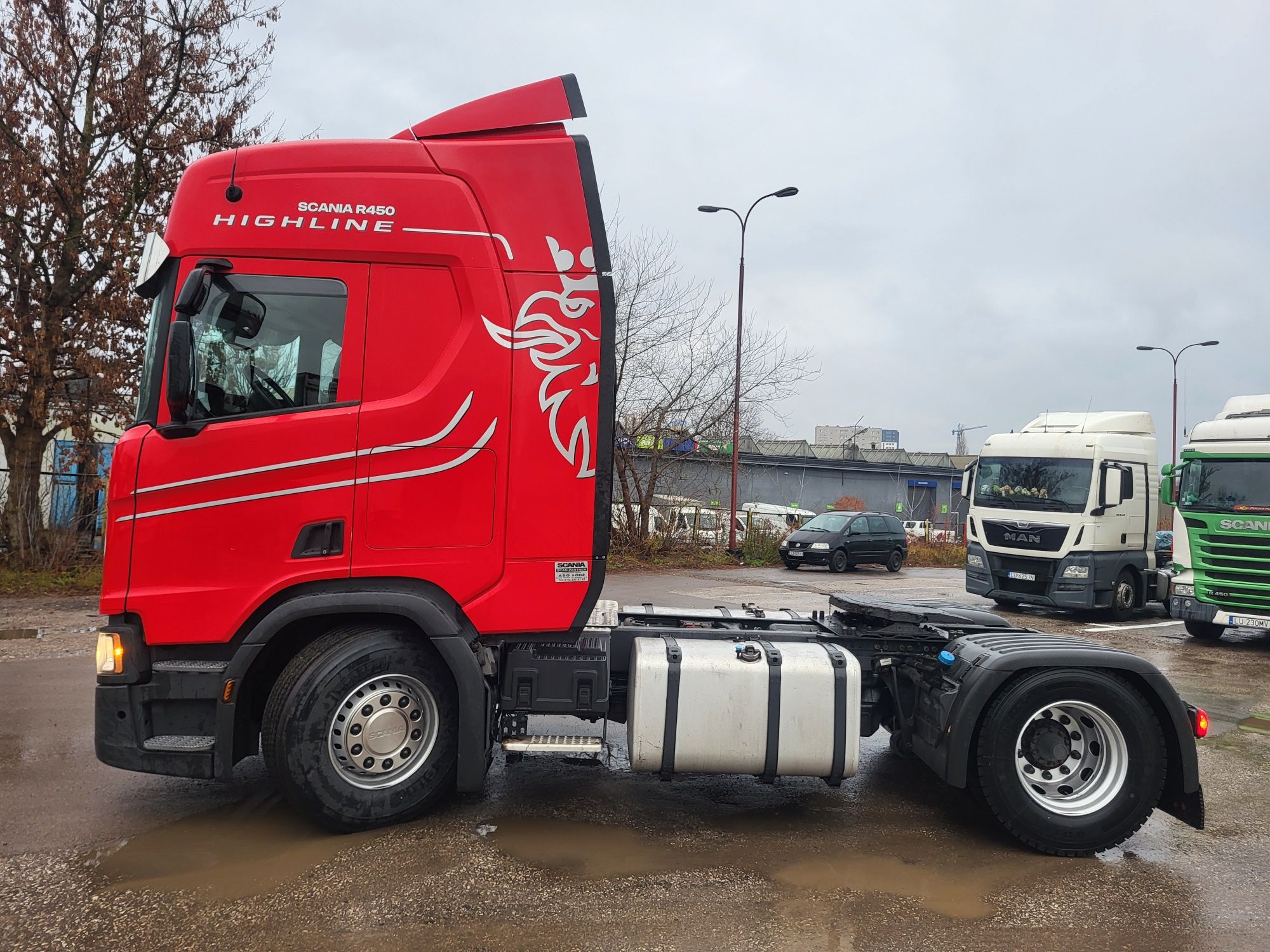 SCANIA  NG R 450 salon Polska
