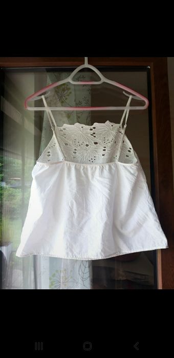 Bluzka damska bez rękawów koszulka top S/M/L