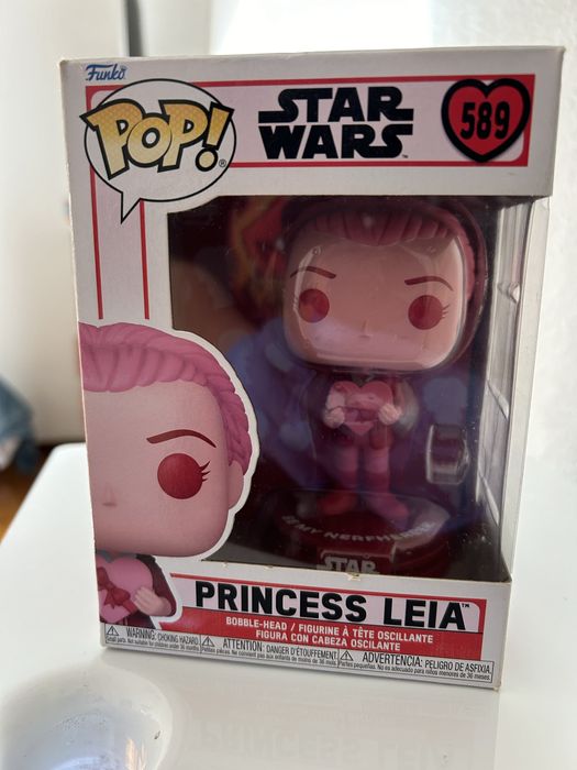 Pop star wars princess leia. Especial de dia de s valentim