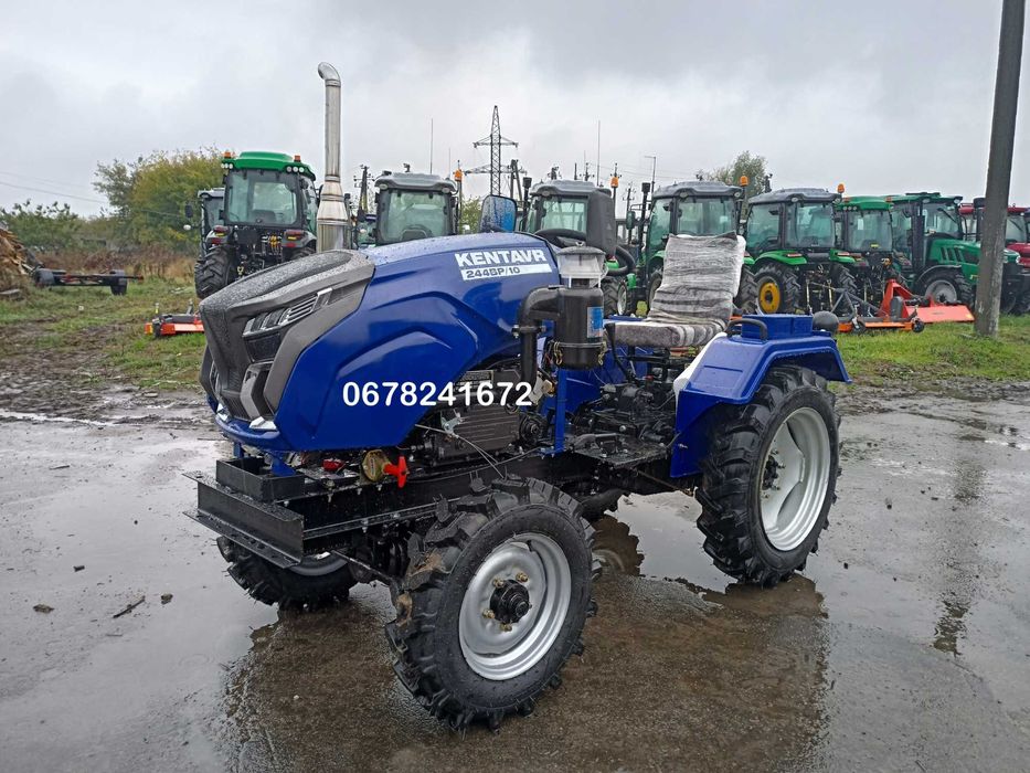 Мінітрактор Кентавр 244 BP/10 з ведучим переднім мостом ВОМ 4х4 Кредит