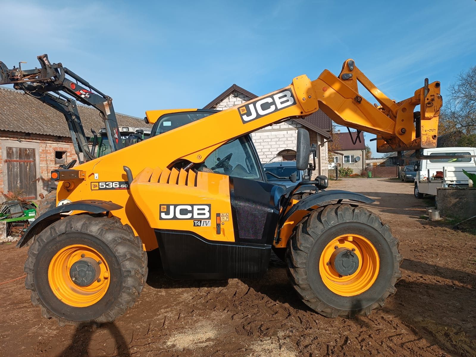 JCB 536-60 z 2017r ładowarka teleskopowa Manitou Merlo Bobcat