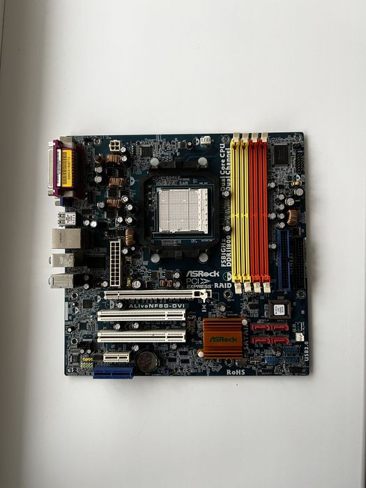 Материнська плата Asrock ALiveNF6G-DVI сокет АМ2
