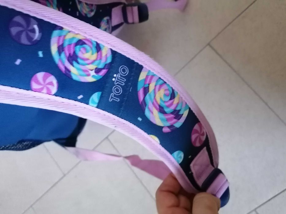 Mochila Totto sweat candy trolley