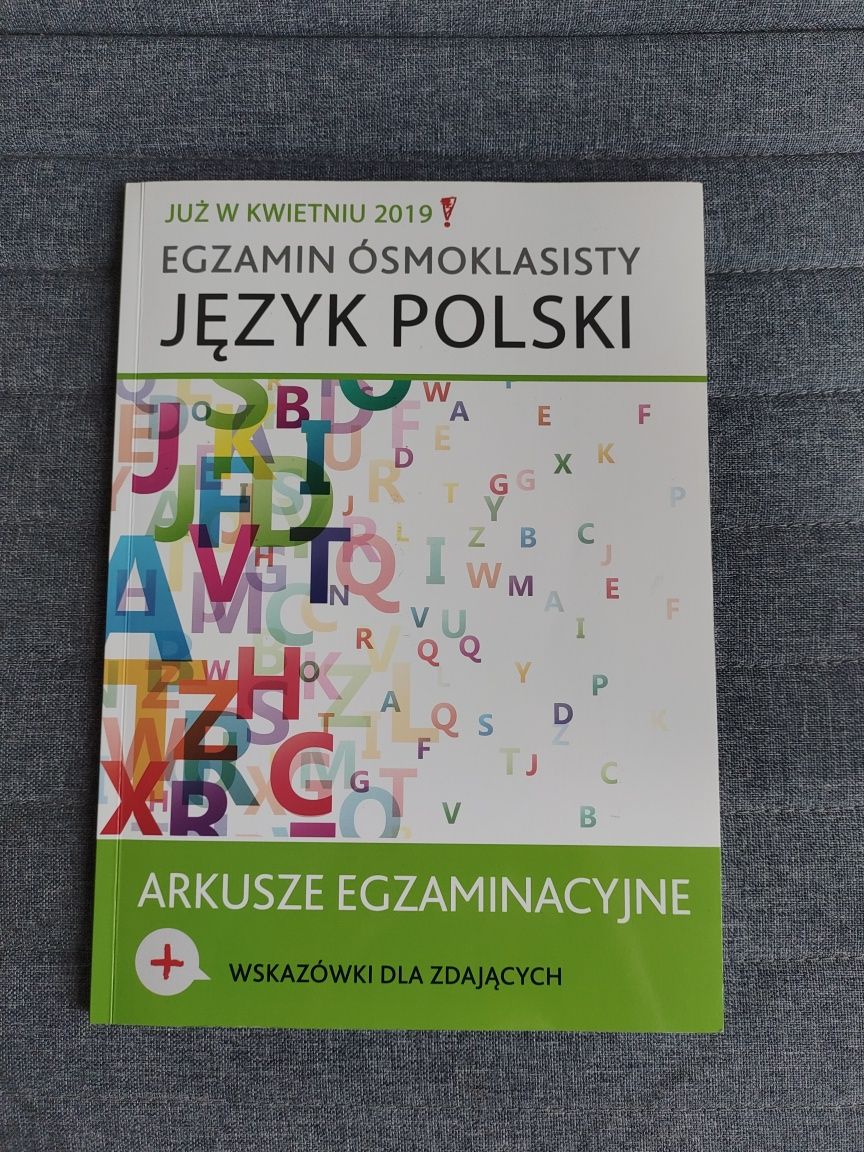 Arkusze język polski-egzamin ósmoklasisty