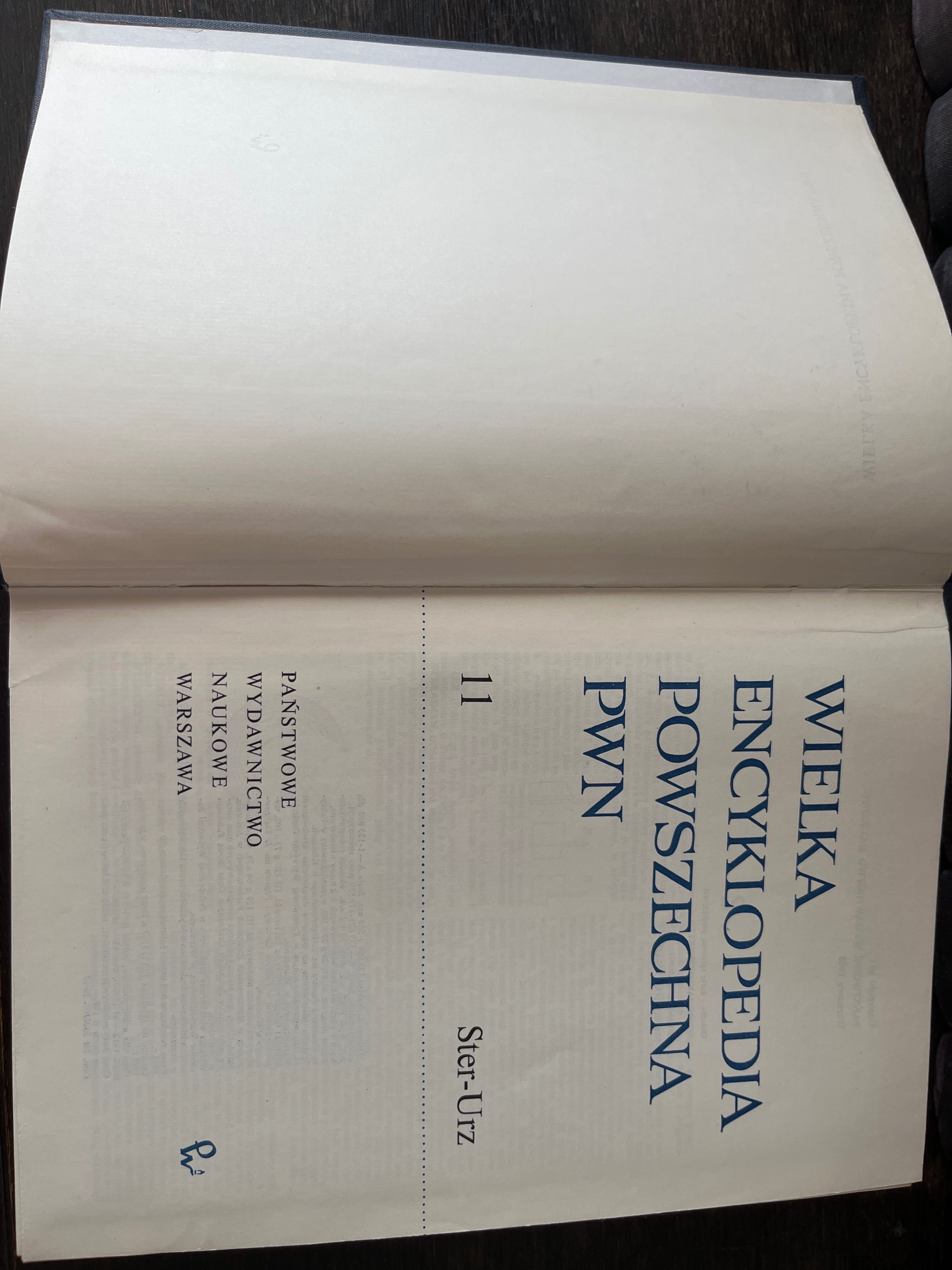 Wielka Encyklopedia Powszechna PWN wydanie z 1962 roku