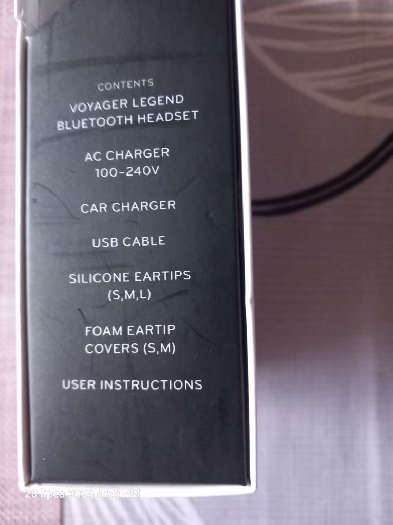Bezprsewodowy zestaw słuchawkowy bluetooth