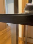Secretária ikea 150 cm com vidro