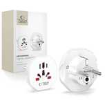 Tech-Protect Universal Travel Adapter From Eu White