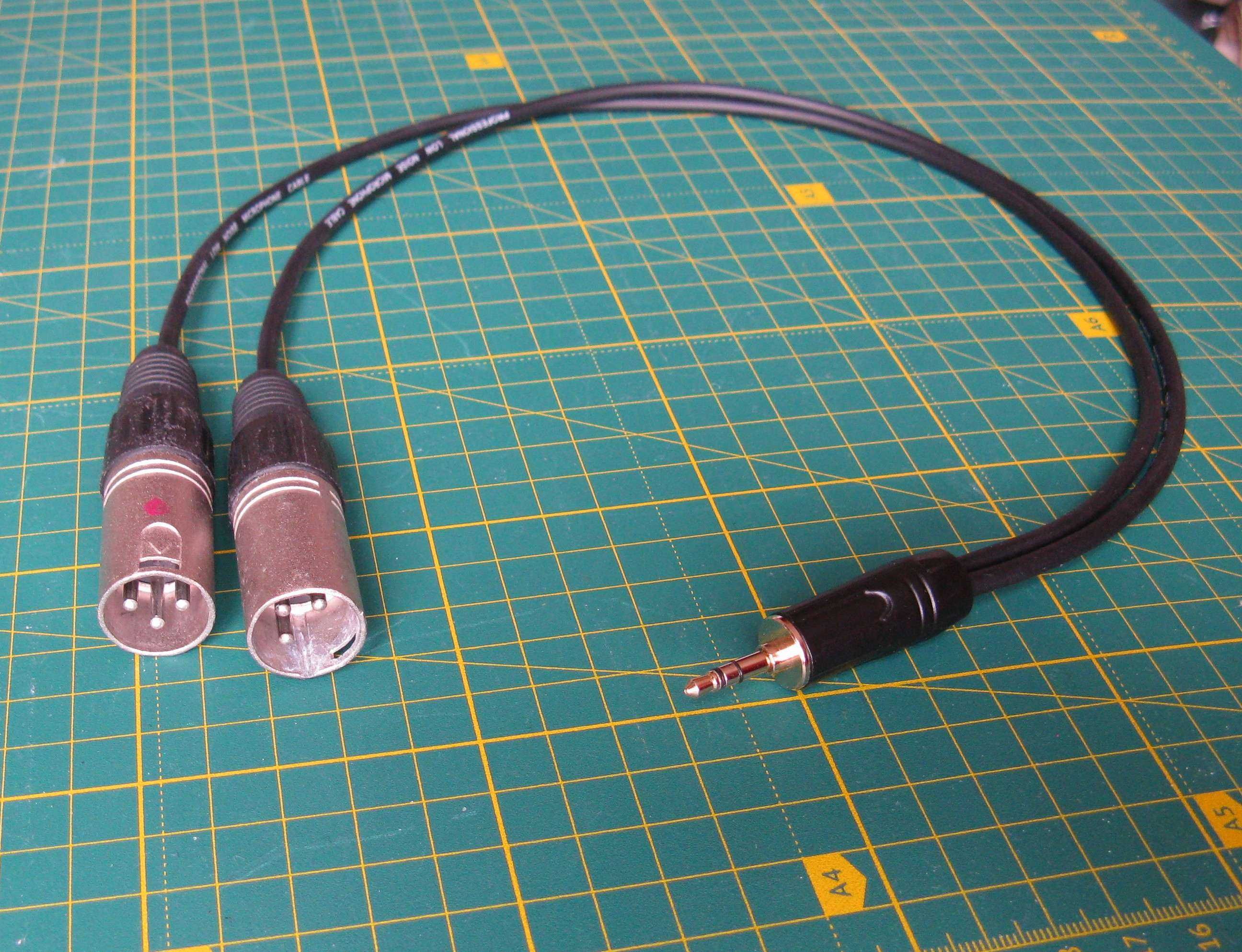 Кабель аудио XLR/Jack/Din 5pin/RCA