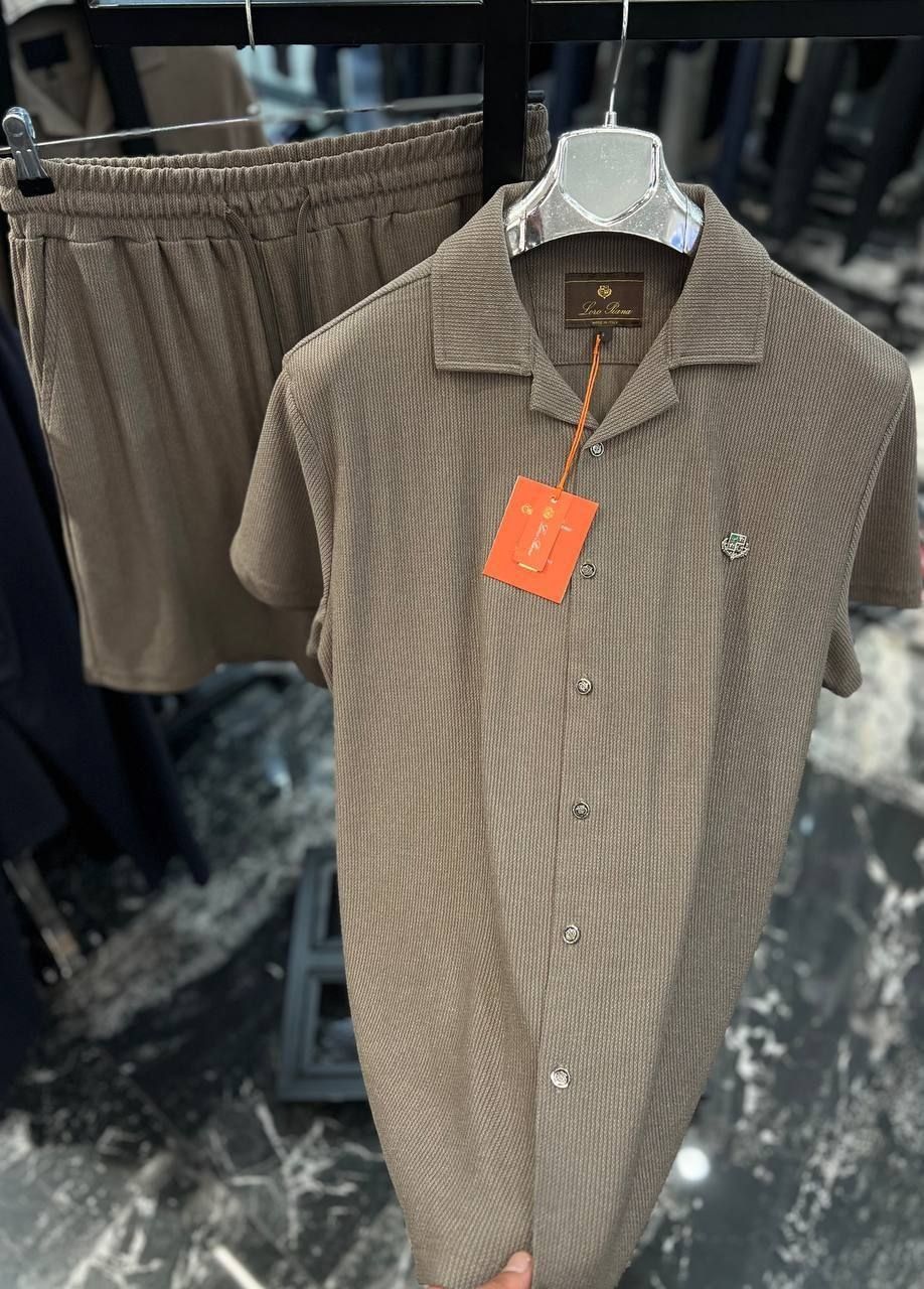 Loro Piana сорочка шорти жаккард