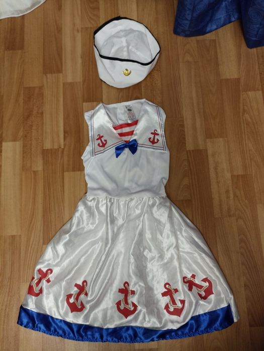 Карнавальный костюм Морячка,Матроска,Smiffys от 6-9 лет
