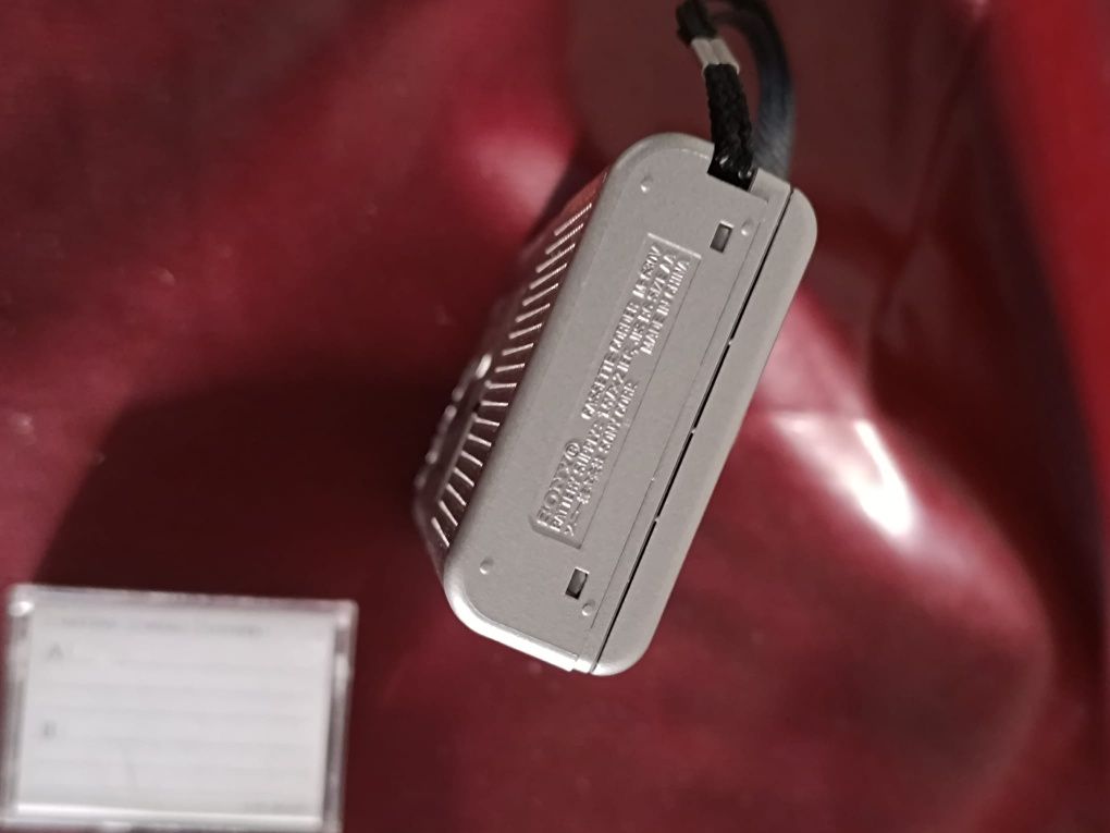 Gravador de voz Sony M-630V + 2 Microcassetes