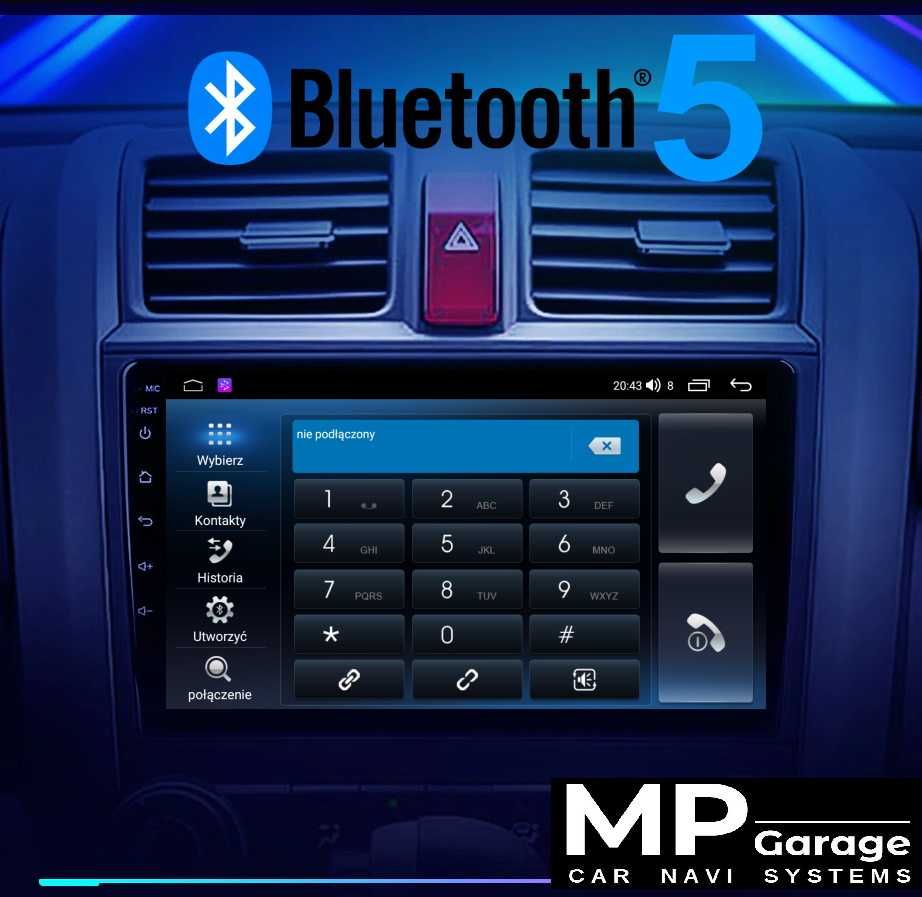 Radio Nawigacja Android Honda CRV 4G LTE CarPlay/AA Qled Montaż