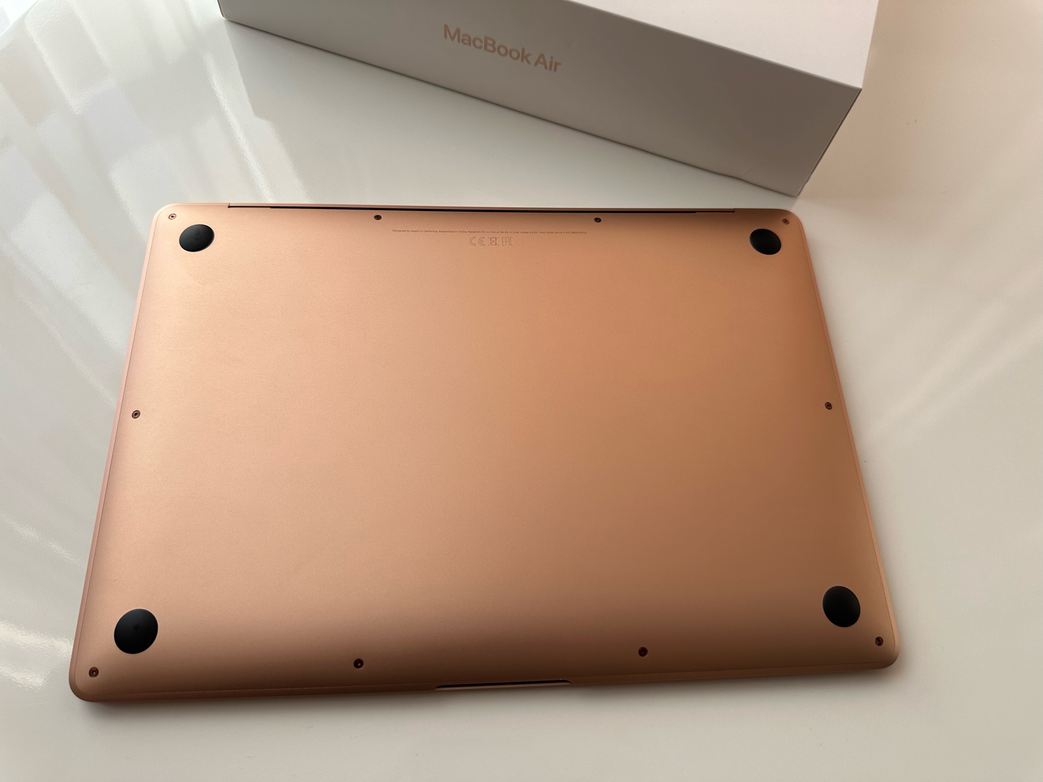 MacBook Air M1 bateria 100% Gwarancja do 06.11.2024/Rose Gold