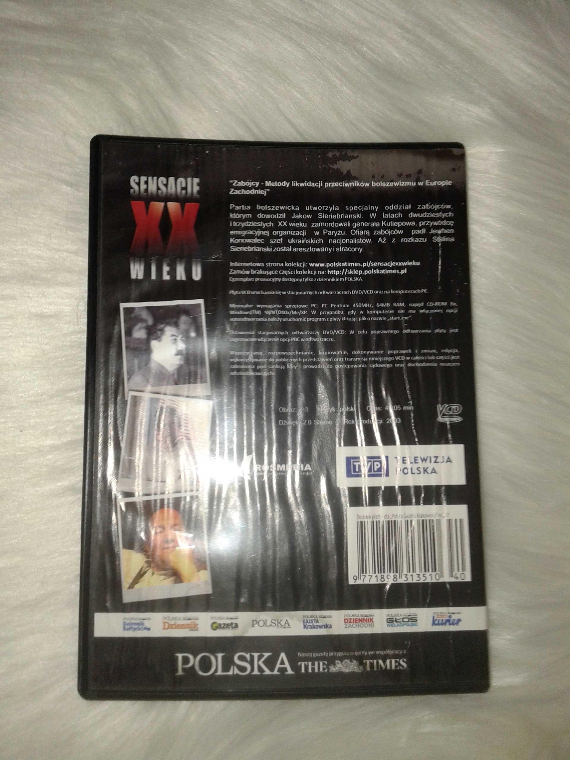 Sensacje XX wieku Zabójcy - film DVD