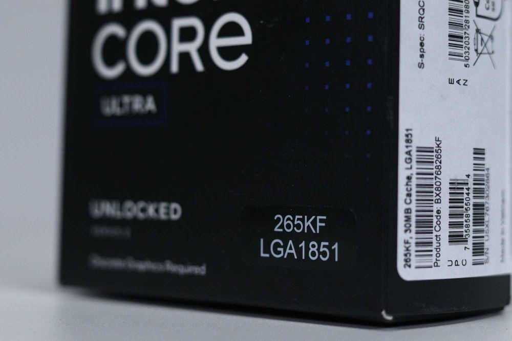 Procesor CPU Intel Core Ultra 7 265KF LGA 1851 BOX