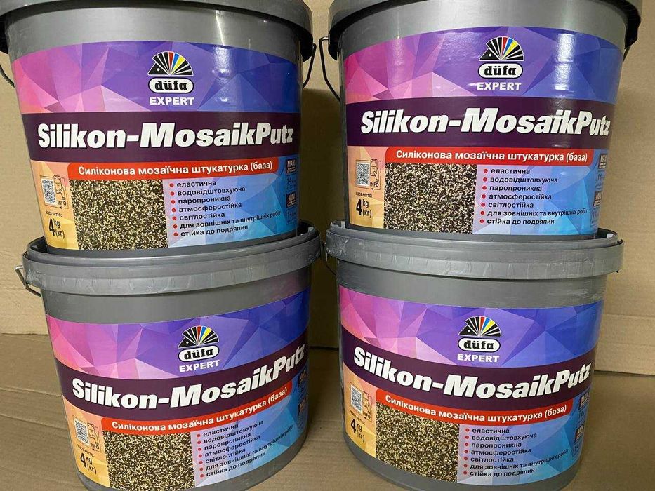 Штукатурка мозаїчна силіконова Dufa Expert Silikon-MozaikPutz