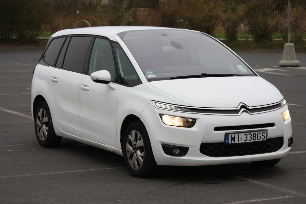 Citroën C4 Picasso Citroën C4 Grand Picasso II 2014 1.6 HDi - bezwypadkowy, serwisowany