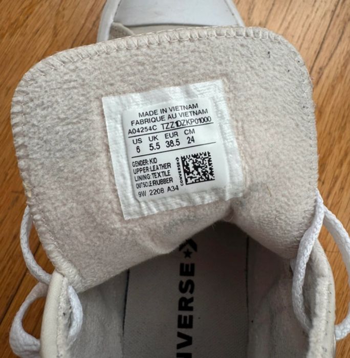 Tenis Converse beges