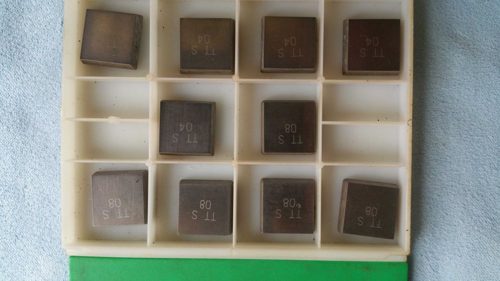 Твердосплавные пластины для токарного станка Widia.